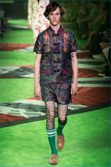 gucci cat walk|gucci men's runway.